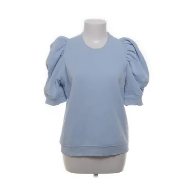 Sweatshirt (Blauw) van Second Female Katoen, Polyester
