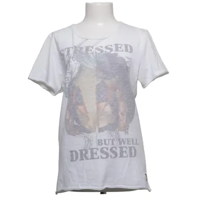 T-shirt (Blanc) de Mod Coton, Polyester