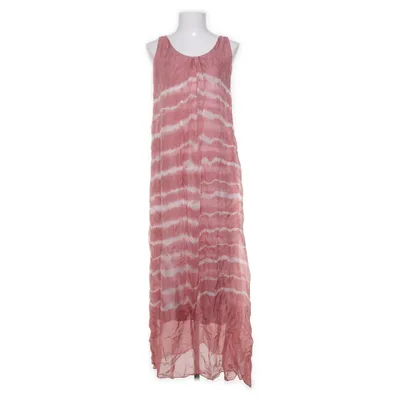 Långklänning (Rosa, Vit) från Copenhagen Luxe Elastan, Silke, Viskos