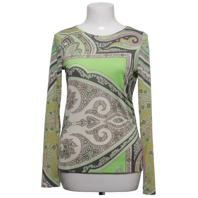Long sleeve T-shirt (Green, Multicolored) from Etro Polyester