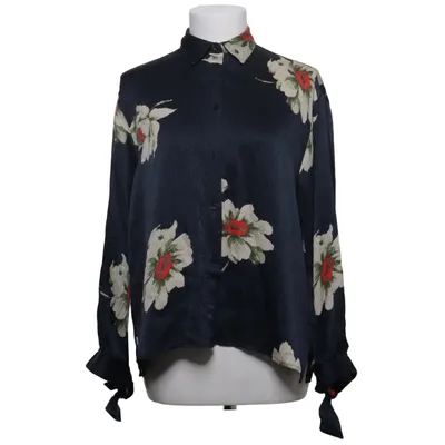 Blouse (Bleu, Multicolore) de Vince Soie