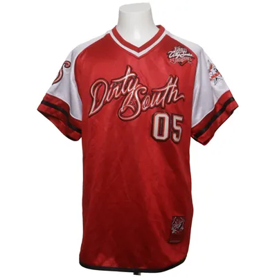 Baseball T-shirt (Red, White, Black) from Fubu Polyester