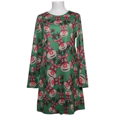 Robe (Vert, Marron, Rouge) de Ruiyige
