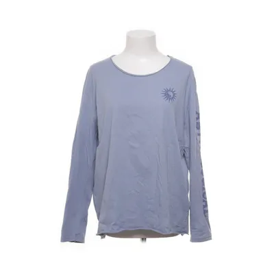 Long sleeve T-shirt (Blue) from Pull & Bear Cotton