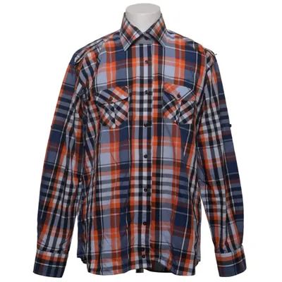 Flannel shirt (Blue, Orange, White, Multicolored) from XOOS