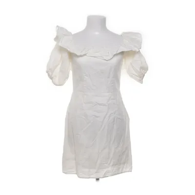 Klänning (Vit) från H&M Bomull, Linne