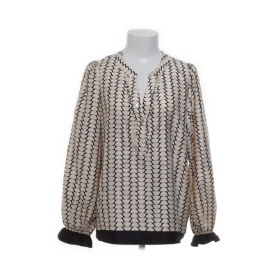 Blus (Beige, Svart) från Isay Polyester