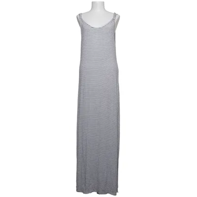 Maxi jurk (Wit, Blauw) van Camaïeu