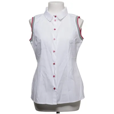 Top (White, Multicolored) from Sem Per Lei Cotton, Elastane, Polyamide