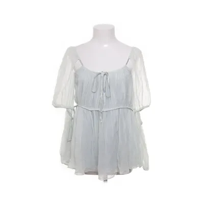Bluse (Grøn) fra Cinq à Sept Elastan, Polyester, Silke