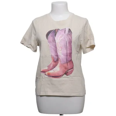 T-shirt (Beige) van Monki Katoen