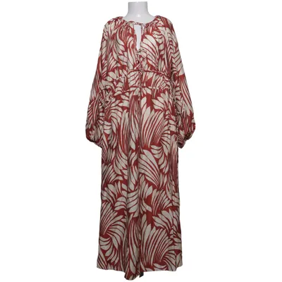 Långklänning (Vit, Röd, Flerfärgad) från H&M Polyester, Viskos