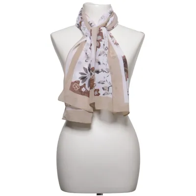 Kostymsjal (Vit, Beige, Brun) från Damart Polyester