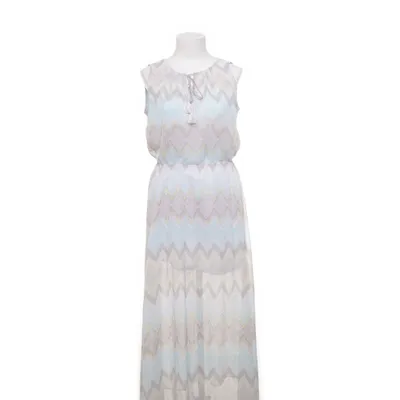 Maxi jurk (Blauw, Meerkleurig) van Jean Pascale Katoen, Polyester