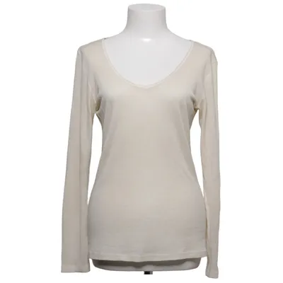 Långärmad t-shirt (Beige) från Living Crafts Silke, Ull