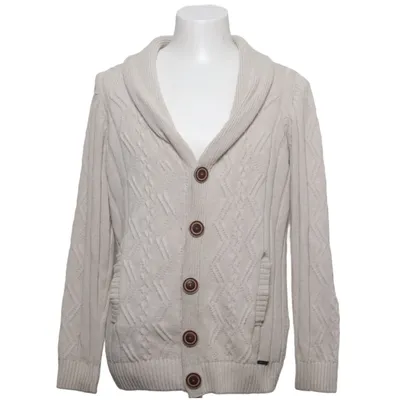 Cardigan (Beige) van Sir Raymond Tailor Katoen, Polyester, Viscose