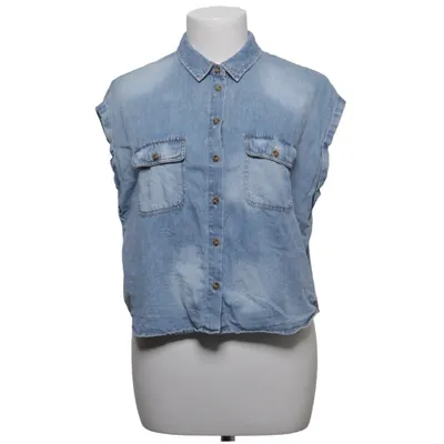 Korte mouwen shirt (Denim Collection) van Bershka Denim Collection Katoen