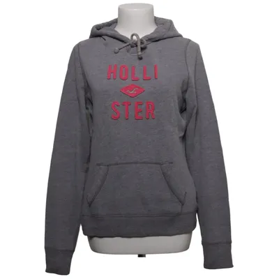 Capuchon sweater (Grijs, Roze) van Hollister Katoen, Polyester