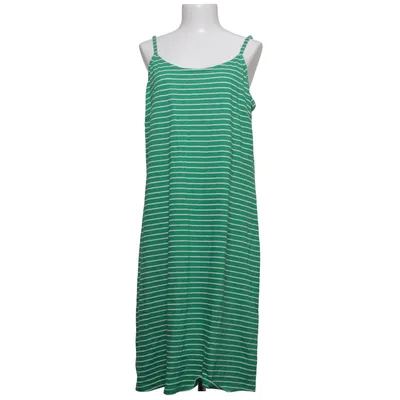 Jurk (Groen, Wit) van Qiero Katoen, Polyester