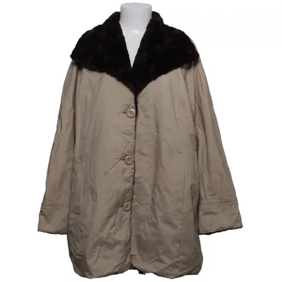 Winterjas (Beige, Bruin) van Marina Rinaldi Elastaan, Polyester