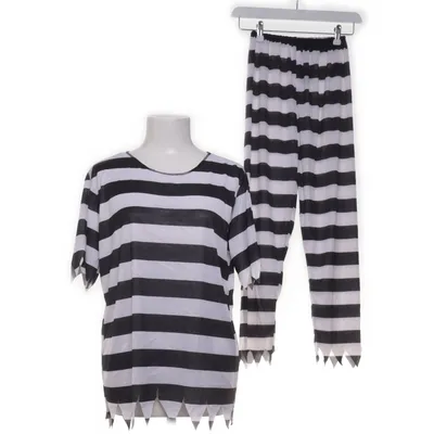 Maskeradkläder (Svart, Vit) Polyester