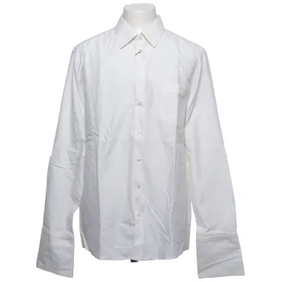 Shirt (White) from Kuhn Maßkonfektion Cotton, Silk