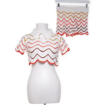 Set (White, Multicolored)
