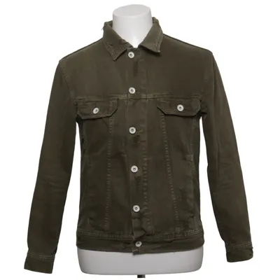 Jeansjacke (Grün) von Zara Man Baumwolle