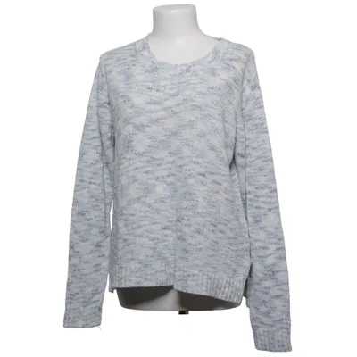 Sweater (Blue, White) from Carla F Acrylic, Polyamide