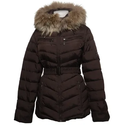 Winterjacke (Braun) von Bark of Sweden Daune, Feder, Leder, Polyester