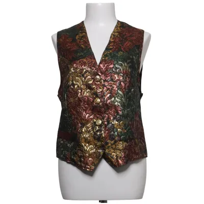 Gilet de costume (Vert, Rouge, Multicolore) de Se Blusen Fibre métallique, Polyester, Viscose