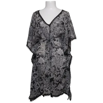 Beach dress (Black, White) from Merona Polyester