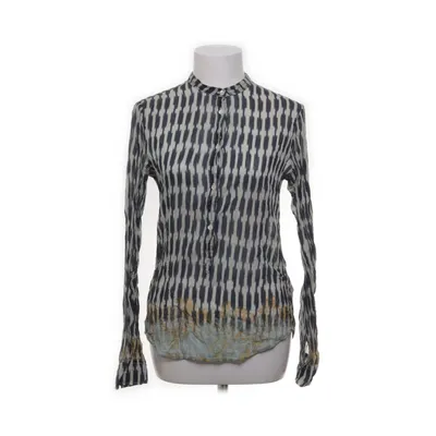 Blus (Blå, Beige, Flerfärgad) från Forte Forte Bomull, Silke