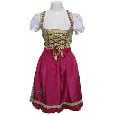 Dirndl (Roze, Groen, Wit) van Wiesnkönig Katoen, Polyester