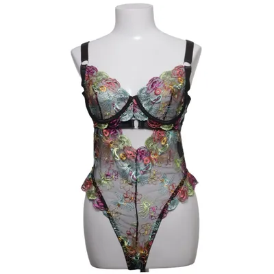 Lingerie (Noir, Multicolore) de Chic & Chic Co Élasthane, Polyester