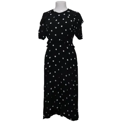 Jurk (Zwart, Wit) van Bondelid Viscose
