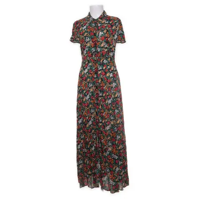Shirt dress (Black, Multicolored) from Zara Woman Premium Collection