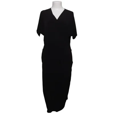 Wickelkleid (Schwarz) von Kim & Co Elasthan, Polyester