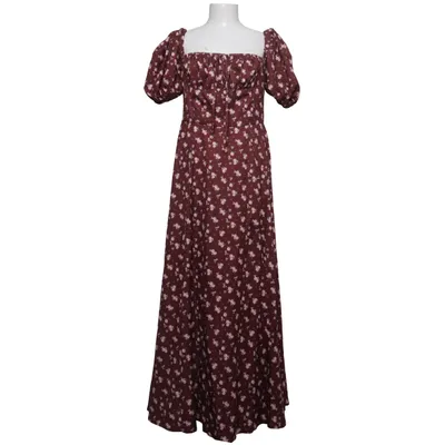 Maxikjole (Rød, Pink, Hvid) Elastan, Polyester