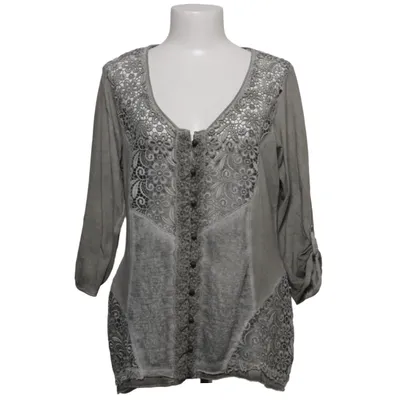 Blouse (Groen, Grijs) van Tredy