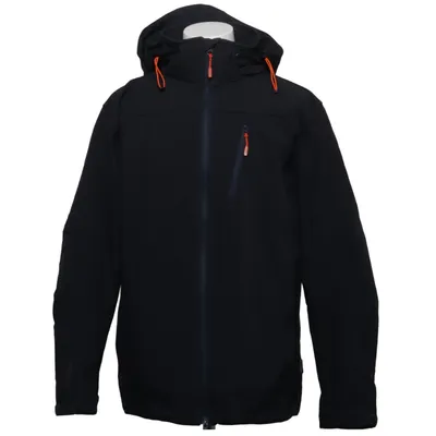 Softshell jacket (Zwart) van Blue Wave Elastaan, Polyester, Polyurethaan