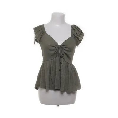 Peplumtopp (Grön) från Lager 157 Elastan, Polyester