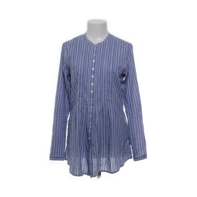 Shirt (Blue, White) from The Shirt Factory Cotton, Polyester