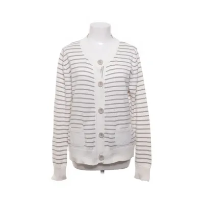 Cardigan (Beige, White) from Signal Clothing Cotton