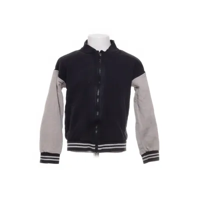 Collegejacka (Svart, Beige) från Polarn O. Pyret Ekologisk bomull