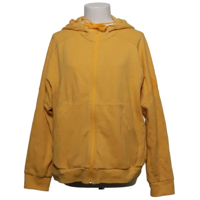 Hættetrøje (Gul) fra Adidas Bomuld, Genanvendt polyester