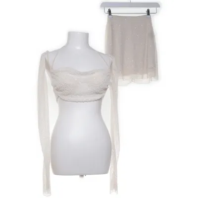 Set (Beige) van Oh Polly Elastaan, Polyester