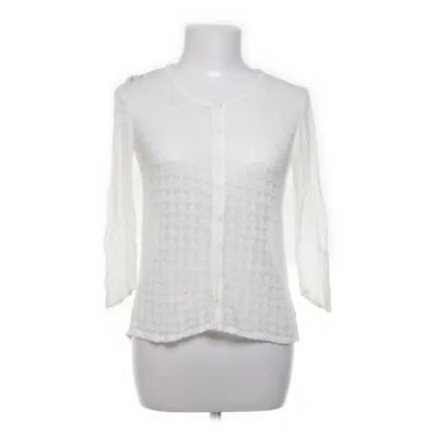 Kofta (Vit) från Zara Knit Linne, Polyamid, Viskos