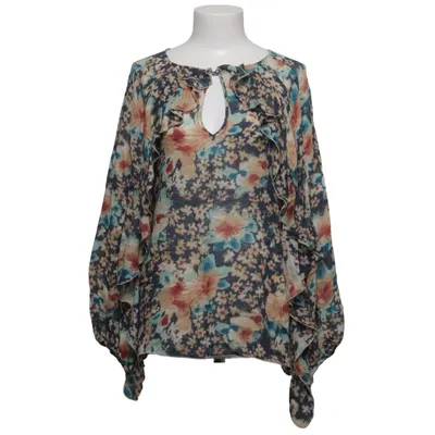 Blouse (Blue, Beige, Multicolored) from Nolita Viscose, Wool