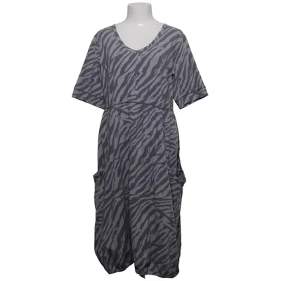 Klänning (Grå, Vit, Flerfärgad) från House of Lola Bomull, Elastan